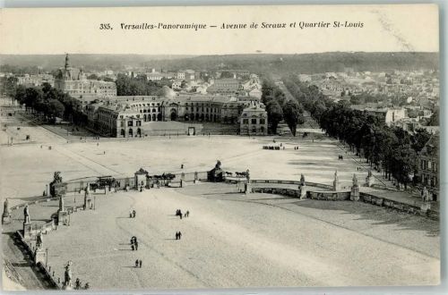 Versailles Avenue de Sceaux et Quatier St. Louis