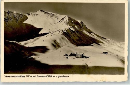 Schwarzwasserhütte Hüttenstempel