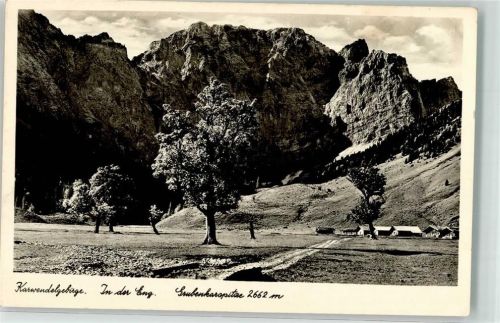 Achenkirch Karwendelgebirge Grubenkarspitze in der Eng