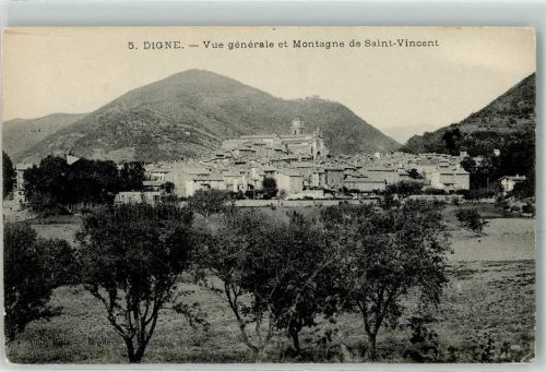 Digne-les-Bains Motagne de Saint Vincent