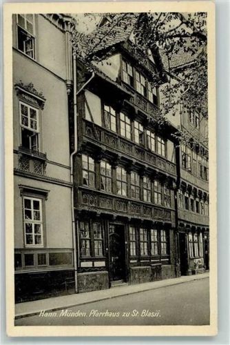 Münden Pfarrhaus zu St. Blasii