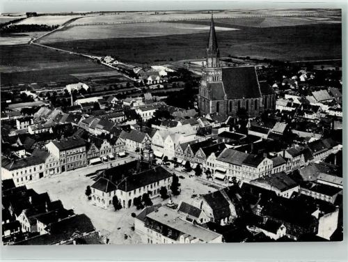 Treptow Pomern im Bild 1990 Foto Rautenberg Fliegeraufnahme