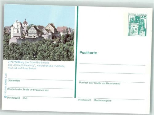Vellberg Unteres und Oberes Schloss Vellberg
