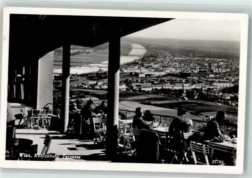 Wien Gasthaus Kahlenberg Terrasse