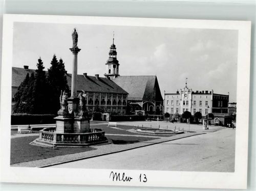 Mittelwalde Ort handschriftlich Ring Schloss Kirche Rathaus