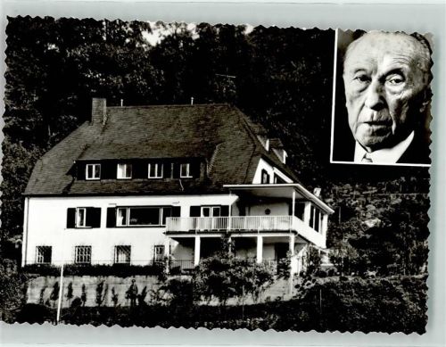 Rhöndorf Haus Adenauer Portrait Kanzler Adenauer