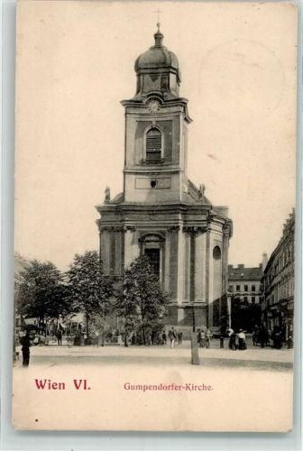 Wien 1911 Gumpendorfer Kirche