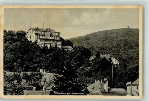 Silberborn 1941 Sanatorium mit Kaiserwarte