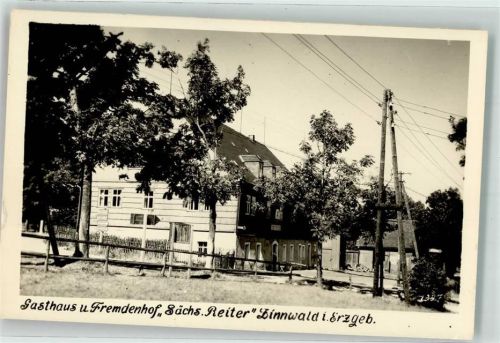 Zinnwald-Georgenfeld Gasthaus Pension Sächsischer Reiter Hüttenstempel