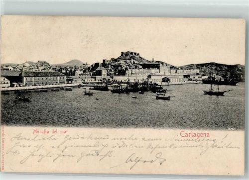 Cartagena 1902 Hafen