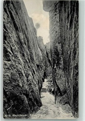 Wünschelburg 1910 Heuscheuer Riesengrund