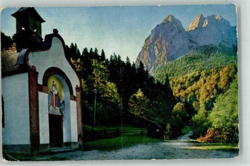 Hammersbach Kapelle am Weg zur Höllenklamm