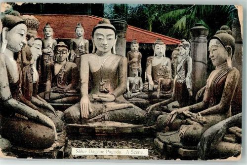 Rangoon Denkmal Pagode Ort lt. Fotograf