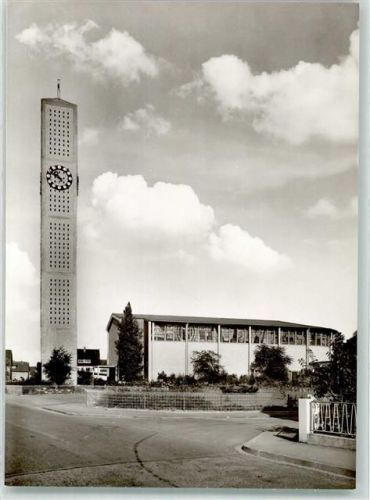 68535 W6803 Edingen-Neckarhausen - Bruder Klaus Kirche Glockenturm