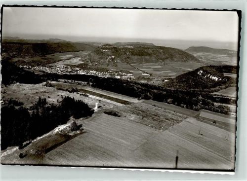 Bad Ditzenbach Foto Original aus Archiv eines Ansichtskartenverlag Fliegeraufnahme von Bad Ditzenbach Ort handschriftlich