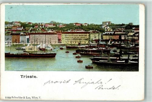 Trieste / Triest / Trst 1907 Hafen