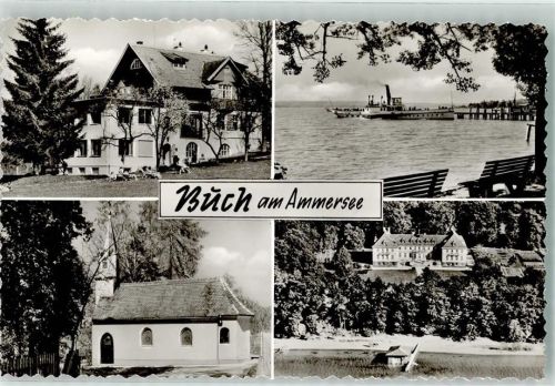 Buch Kirche Liegewiese Bank See Schiff