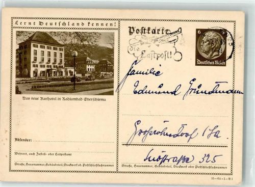 Oberschlema Kurhaus Oldtimer
