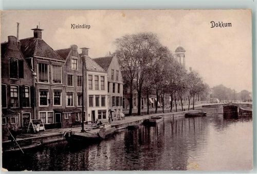 Dokkum Kleindiep Plattboot