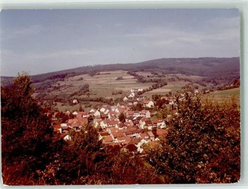 Partenstein Ort handschriftlich Foto Original aus Archiv eines Ansichtskartenverlags