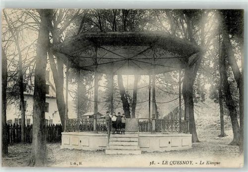 Le Quesnoy Kiosk Feldpost WK I Nr. 45