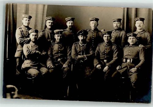 Insterburg 1915 Uniform Feldpost WK I Ort lt. Stempel