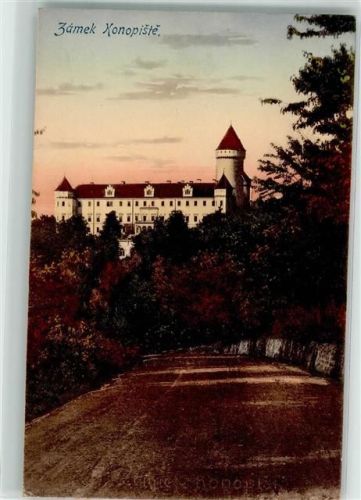 Benesov Beneschau 1914 - Schloss Konopiste