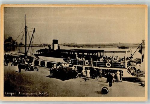 Kampen Hafen Motorboot