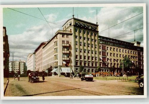 Helsinki Runebergstrasse sut LKW Oldtimer