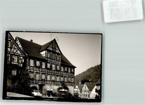 Schiltach Gasthaus Sonne Foto Original aus Archiv eines Ansichtskartenverlags Ort handschriftlich