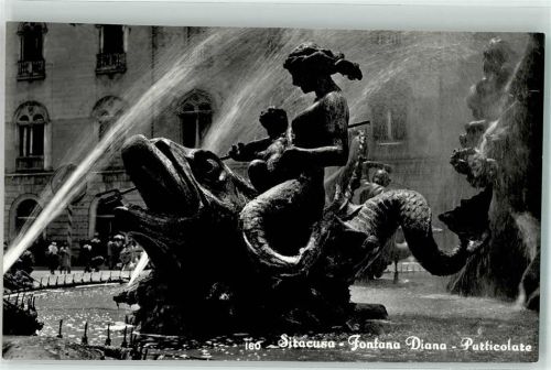 Siracusa Denkmal Fontana Diana Vera Foto