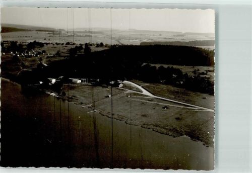 Heisterberg Ort handschriftlich Fliegeraufnahme Foto Original aus Archiv eines Ansichtskartenverlags