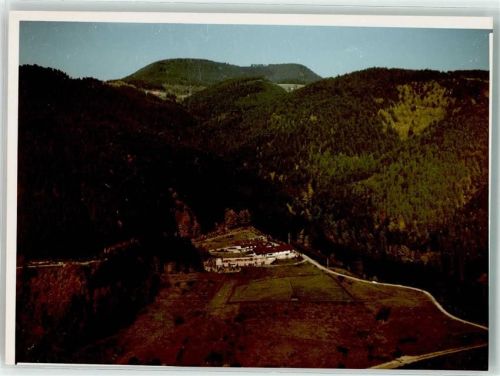 Schiltach Foto Original aus Archiv eines Ansichtskartenverlags Vogelschau Ort handschriftlich