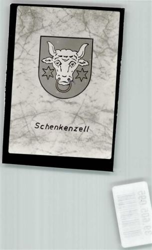 Schenkenzell Wappen Kreis Wolfach Foto Original aus Archiv eines Ansichtskartenverlags