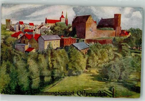 Allenstein Burg Kirche
