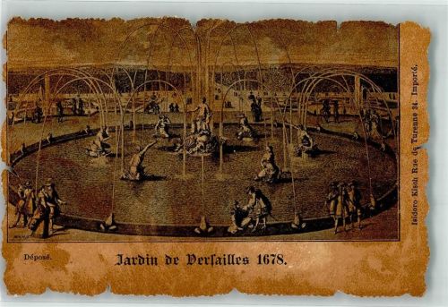 Versailles Garten 1678