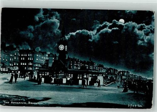 Brighton 1903 Mondschein The Aquarium