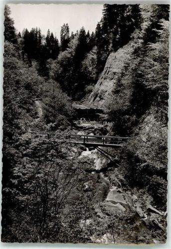 Weiler Hausbachklamm Ort handschriftlich Foto Original aus Archiv eines Ansichtskartenverlags