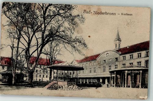 Niederbronn-les-Bains 1912 Kurhaus Hotel