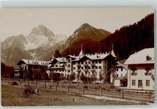 Misurina Ort handschriftlich