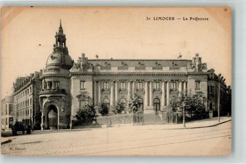 Limoges 1916 Justizgebäude Feldpost WK I Fankreich