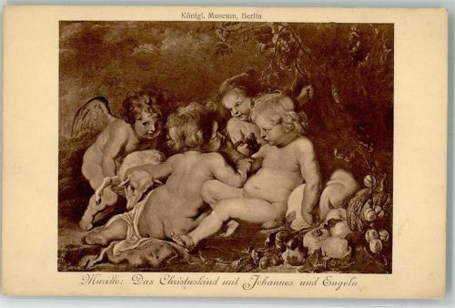 Berlin Mitte Das Christuskind mit Johannes und Engeln im Königlichen Museum