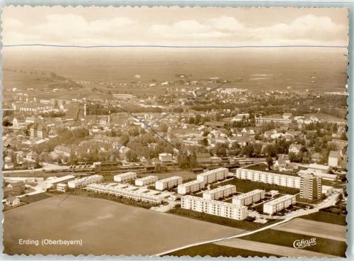 Erding Fliegeraufnahme Foto keine AK