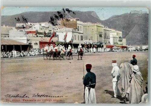 Oran 1910 Tracht Reiter