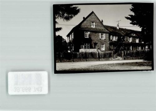 Hoppecke Foto Original aus Archiv eines Ansichtskartenverlags Pension Hillebrand Ort handschriftlich