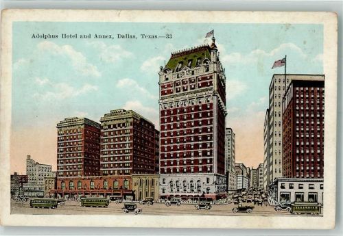 Dallas TX Adolphus Hotel Annex