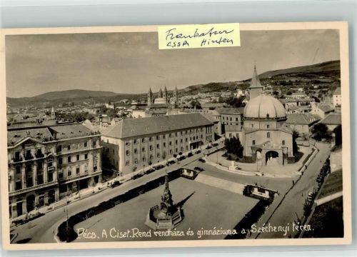 Pecs 1936 Denkmal Kirche