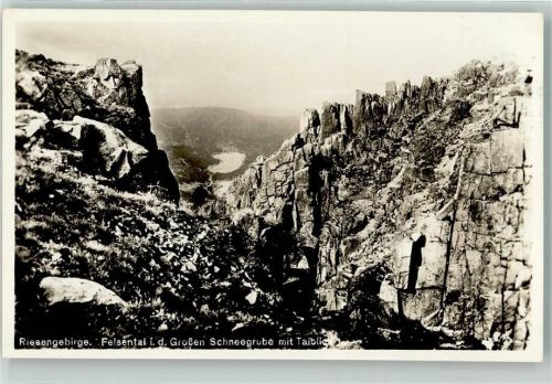 Hirschberg im Riesengebirge Große Schneegrube Felsental Riesengebirge