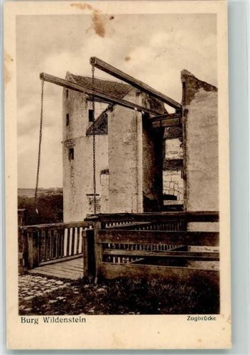 Leibertingen Burg Wildenstein Zugbrücke