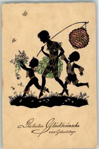 1933 Lampion Kinder Geburtstag